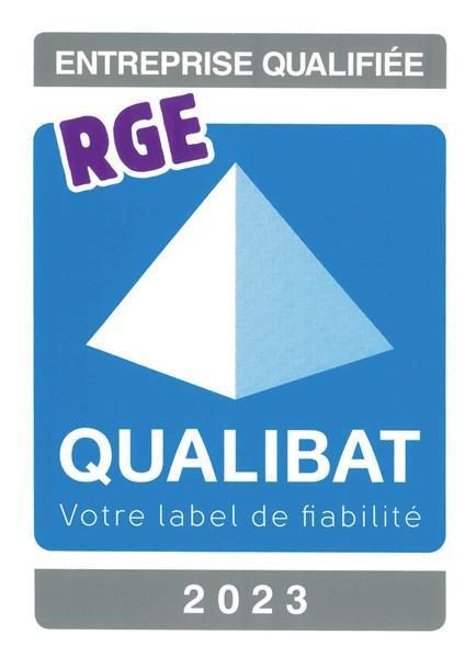 Logo Qualibat 2023 - Excellence dans la construction